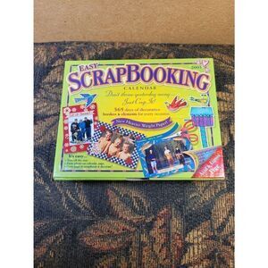Easy Scrapbooking DIY Frames 2005 Calendar Kit- NIB